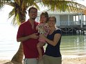 In December 2009, Sam and Laura and Sarah (and Laura's Mom Nancy) decided to go to the warm clime of Belize rather than suffer the Boston winter. They got out of Boston just as a major storm hit! They don't look at all sad about that, do they?